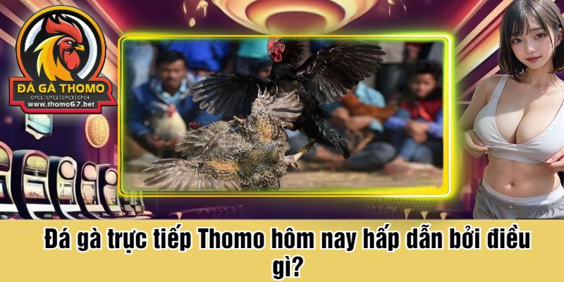 Đá gà trực tiếp Thomo hôm nay hấp dẫn bởi điều gì?